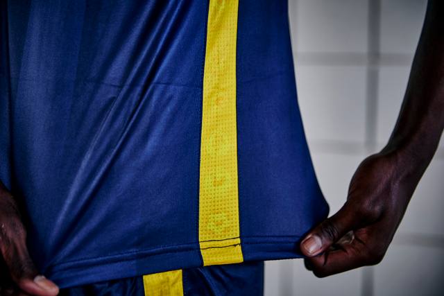 The logos of all local Central Coast clubs adorn the trim of the new kits.