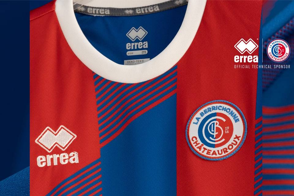 La Berrichonne de Châteauroux Home Shirt 2022/23