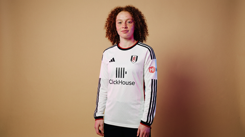 AI recreation of the Fulham home 2026/27 shirt, generated by Kitlist from its documented design record.