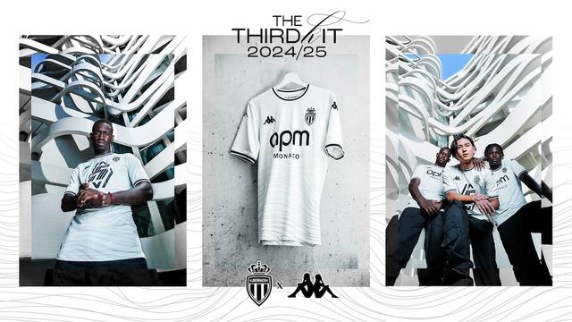 AS Monaco Third Shirt 2024/25