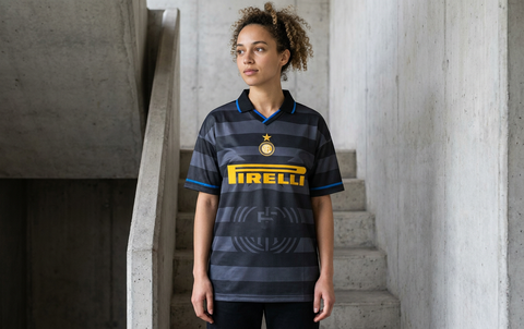 AI recreation of the Inter Milan third 1997/98 shirt, generated by Kitlist from its documented design record.