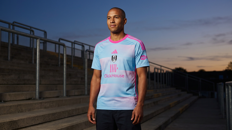 AI recreation of the Fulham third 2026/27 shirt, generated by Kitlist from its documented design record.
