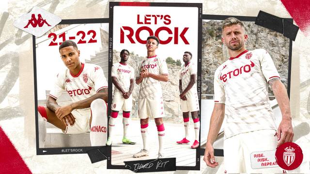 AS Monaco Third Shirt 2021/22
