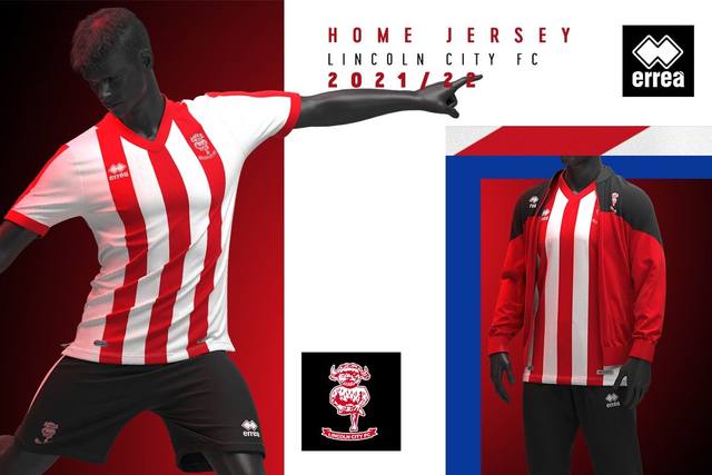Lincoln City FC Home Shirt 2021/22